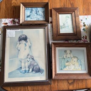 Bessie Pease Gutmann Prints with Frames